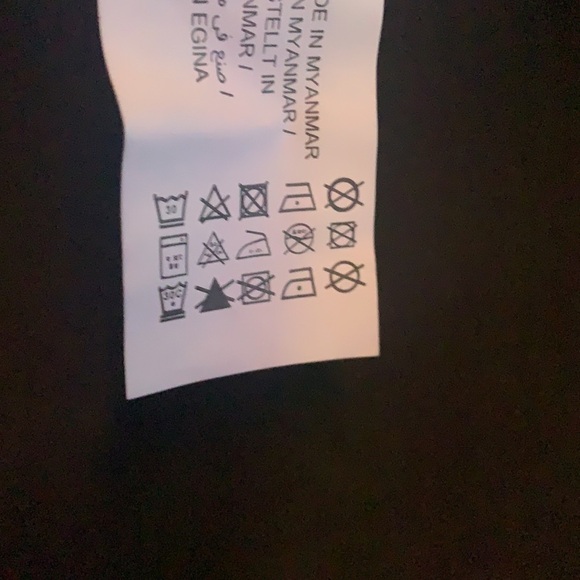 NWT. Pull & Bear Black Faux Suede Biker Jacket. Size XL. - Picture 8 of 9